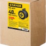 Удлинитель на катушке MS 207, 40 м, 2200 Вт, 4 гнезда, ПВС 2x0,75 мм2, STAYER,  ( 55073-40 )