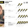 Набор STAYER "MASTER": Отвертки слесарные, двухкомпонентная рукоятка, магнитный наконечник, 6шт,  ( 2513-H6_z01 )