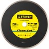 Круг отрезной алмазный STAYER "PROFESSIONAL", сплошной, влажная резка, для УШМ, 22,2х230мм,  ( 3664-230_z01 )