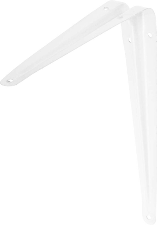 Уголок-кронштейн STAYER "MASTER", 250х200мм, белый,  ( 37404-1 )