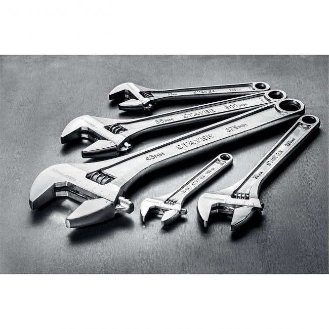 Ключ разводной MAX-Force, 250 / 30 мм, STAYER