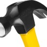 Молоток-гвоздодер с фиберглассовой рукояткой 680 г, STAYER Fiberglass,  ( 2026_z01 )