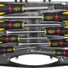 Набор STAYER "PROFESSIONAL" "PROTech": Отвертки, Cr-Mo, двухком рукоят, отвертки 7шт, отвертка-битодержатель, биты 10шт,  ( 25133-H8_z02 )