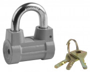 Замок навесной STAYER "MASTER" облегченный, дисковый механизм секрета, 60мм,  ( 37149-60 )