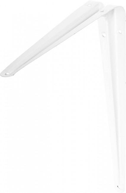 Уголок-кронштейн STAYER "MASTER", 300х250мм, белый,  ( 37405-1 )