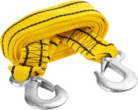 Трос буксировочный STAYER STANDARD, 2 крюка, сумка, 4м, 2,5т,  ( 61207-2.5 )