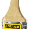 Кисть плоская STAYER "EURO", "AQUA" для воднодисперсионных и акриловых ЛКМ, искусств щетина, деревян ручка, 2"/50мм,  ( 01062-050 )