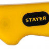 SK-С нож монтерский, складной, изогнутое лезвие, STAYER Professional, ( 45409 )