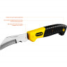 SK-С нож монтерский, складной, изогнутое лезвие, STAYER Professional, ( 45409 )