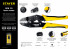 SPK-10 пресс-клещи для втулочных наконечников 0.5 - 10 мм кв, STAYER Professional, ( 45440 )