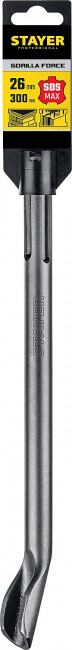 STAYER Gorilla Force SDS-max Зубило-штробер 26 x 300 мм ( 29396-26-300 )